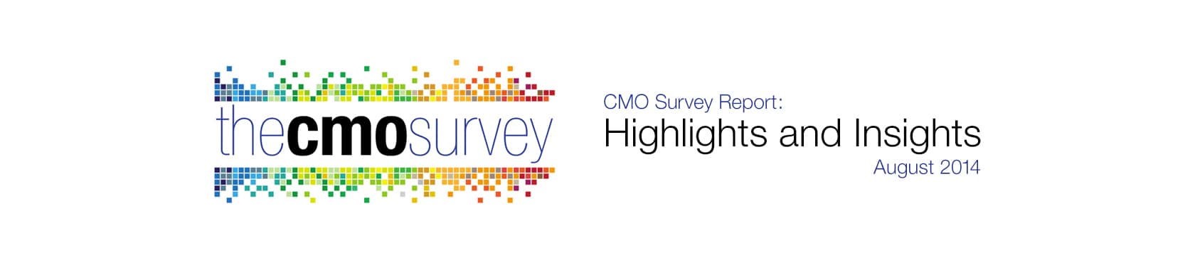 The CMO Survery Report: Highlights and Insights August 2014