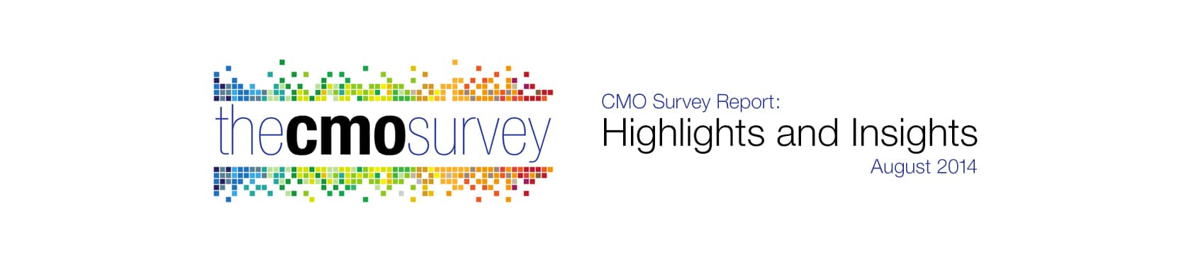 The CMO Survery Report: Highlights and Insights August 2014